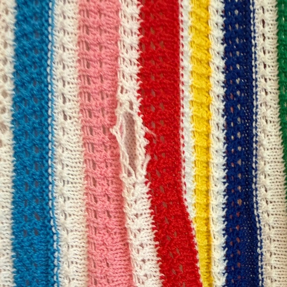 J. Crew Colorful Striped A-Line Skirt - Picture 6 of 7